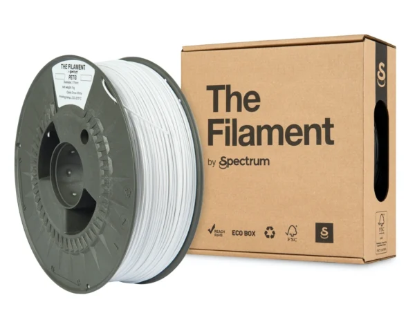 The Filament PETG -   SNOW WHITE  - 1kg - 1,75mm