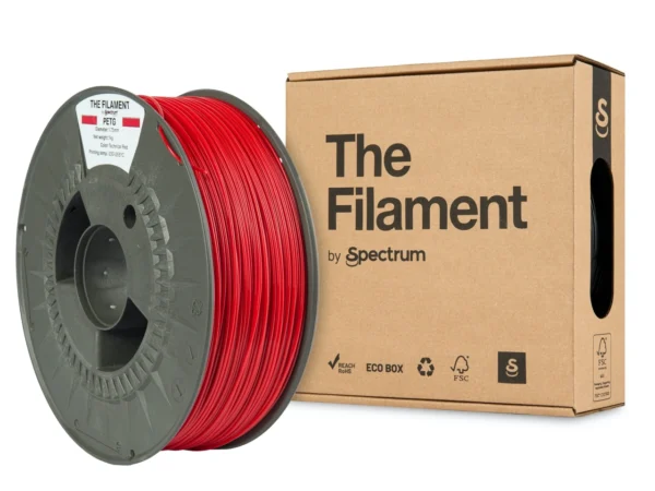 The Filament PETG - TECHNICAL RED - 1kg - 1,75mm